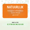 ZIELKO keukenreiniger met citroenzuur – biologisch afbreekbaar, doeltreffend en geurend.