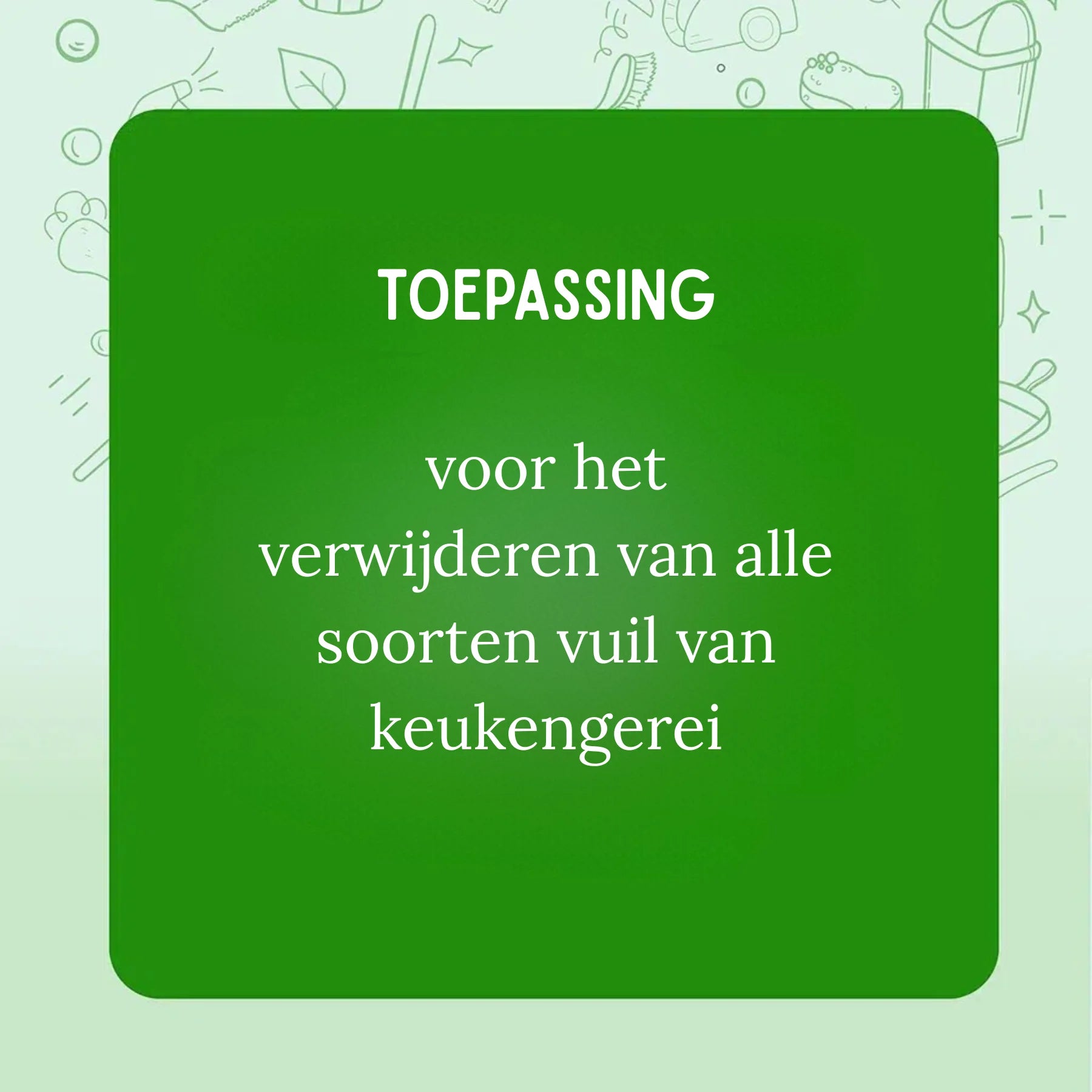 ZIELKO afwasmiddel geschikt voor het verwijderen van vuil van alle soorten keukengerei.