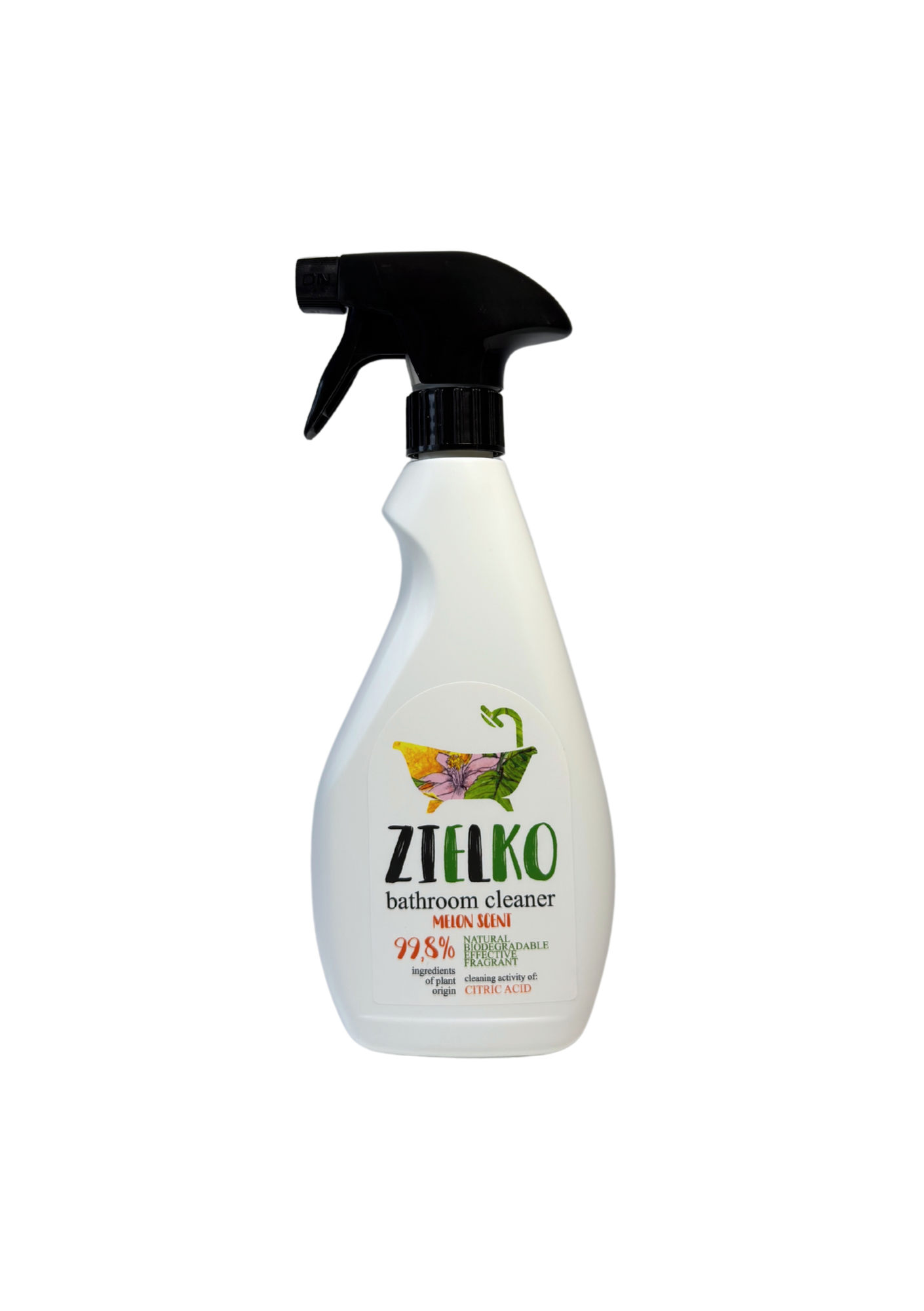 ZIELKO Bathroom Cleaner – Melon Scent – 500ml