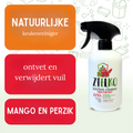 Zielko keukenreiniger Mango & Perzik – ontvet en verwijdert vuil, 99,8% natuurlijke ingrediënten