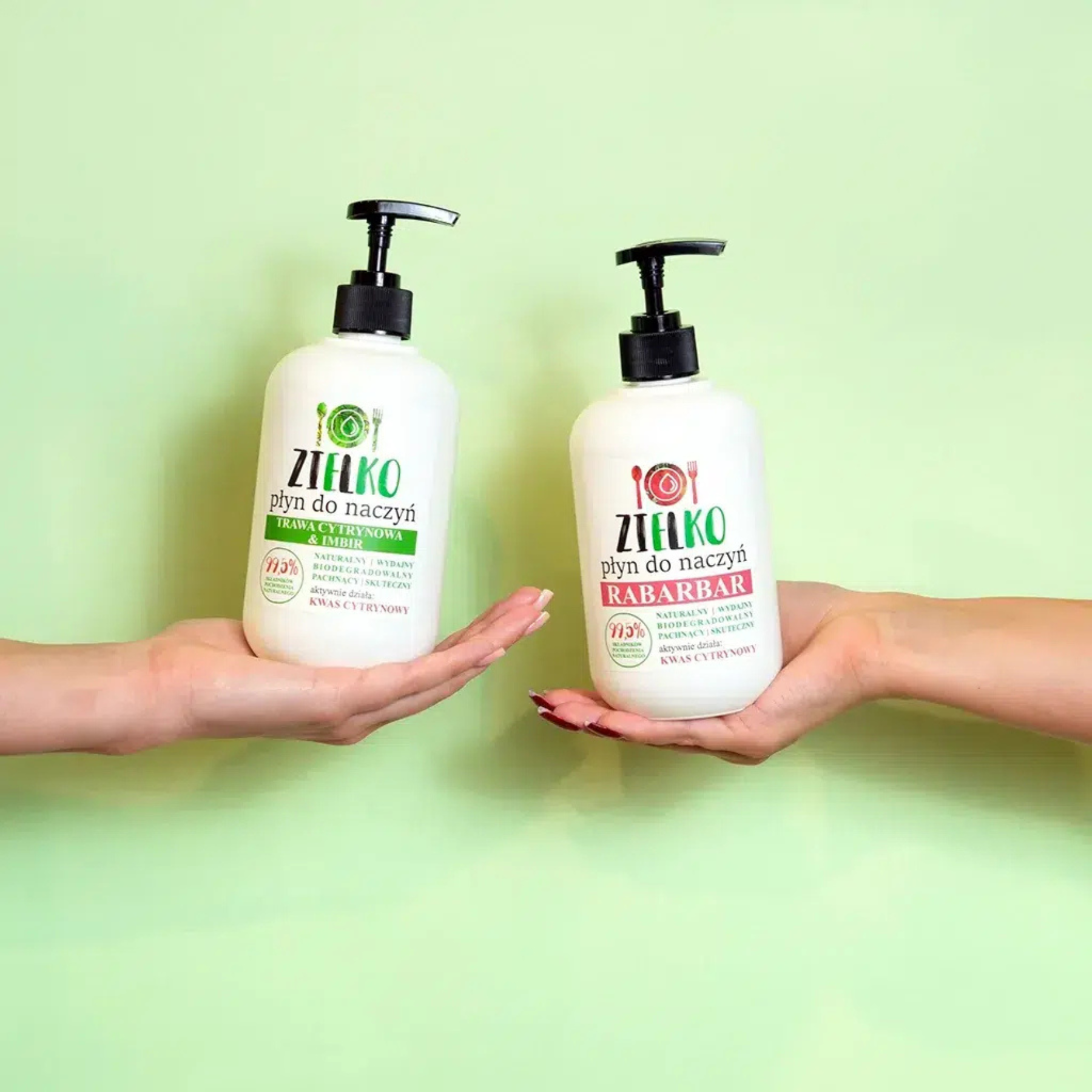 ZIELKO Afwasmiddel Citroengras – 3×500 ml