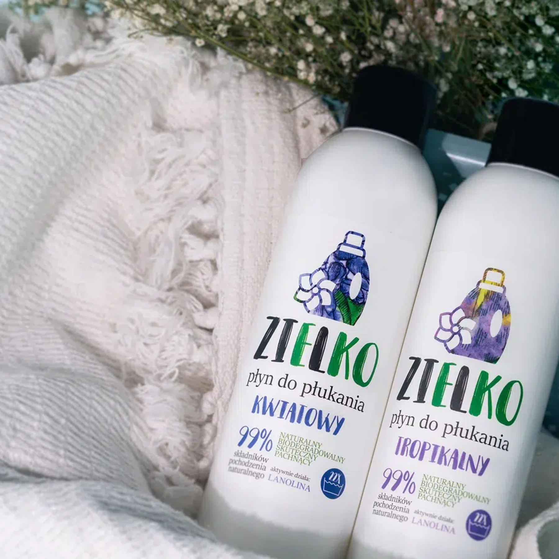 ZIELKO Wasverzachter Bloemengeur 4×1L