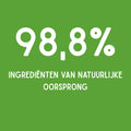 98,8% ingrediënten van natuurlijke oorsprong – biologisch afbreekbaar wasmiddel met frisse kiwi geur.