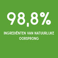 98,8% ingrediënten van natuurlijke oorsprong – ecologisch ZIELKO wasmiddel met plantaardige formule.