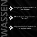 Gebruikstips ZIELKO Midnight Dew: geschikt voor wasmachine en handwas, effectief bij 20–40°C.
