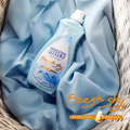 ZIELKO Fresh Sky wasverzachter uit de Perfume Series, omhuld door zachte blauwe stof.