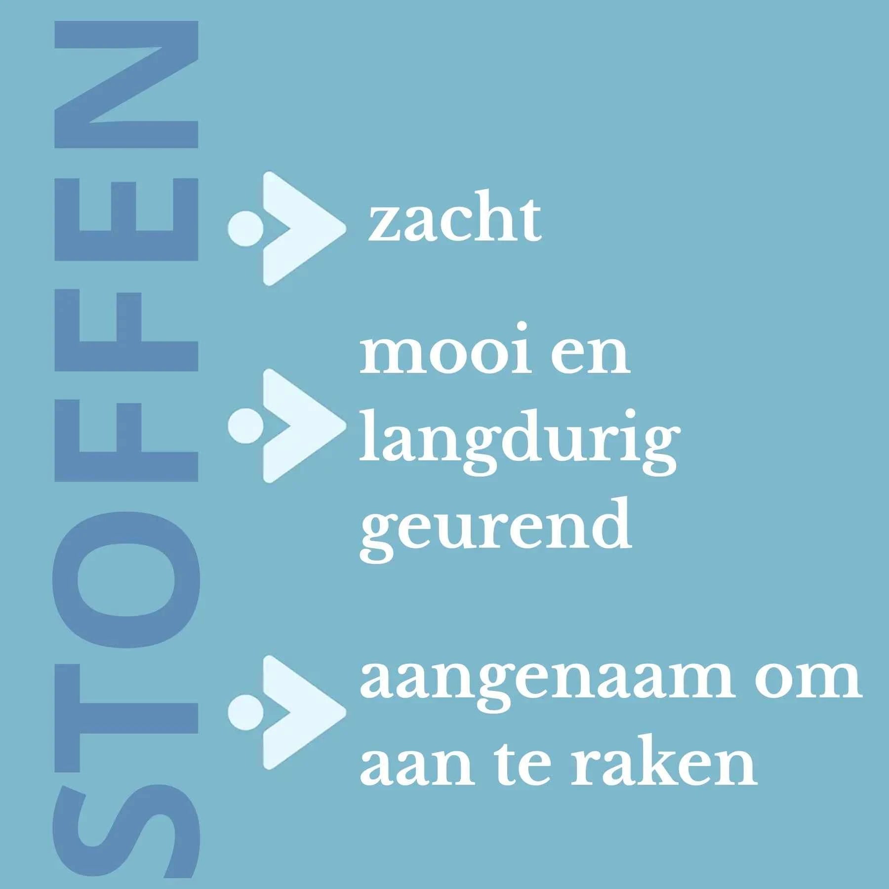 Zachte, langdurig geurende stoffen dankzij ZIELKO Sensitive Aura, natuurlijk parfum voor textiel.