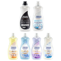 Zielko wasmiddel en wasverzachter set – Black en White wasmiddel met Vanilla Bliss, Fresh Sky, Violet Dream en Sensitive Aura wasverzachter